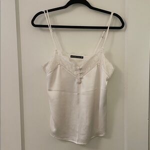 Abercrombie & Fitch White Lace Cami Top